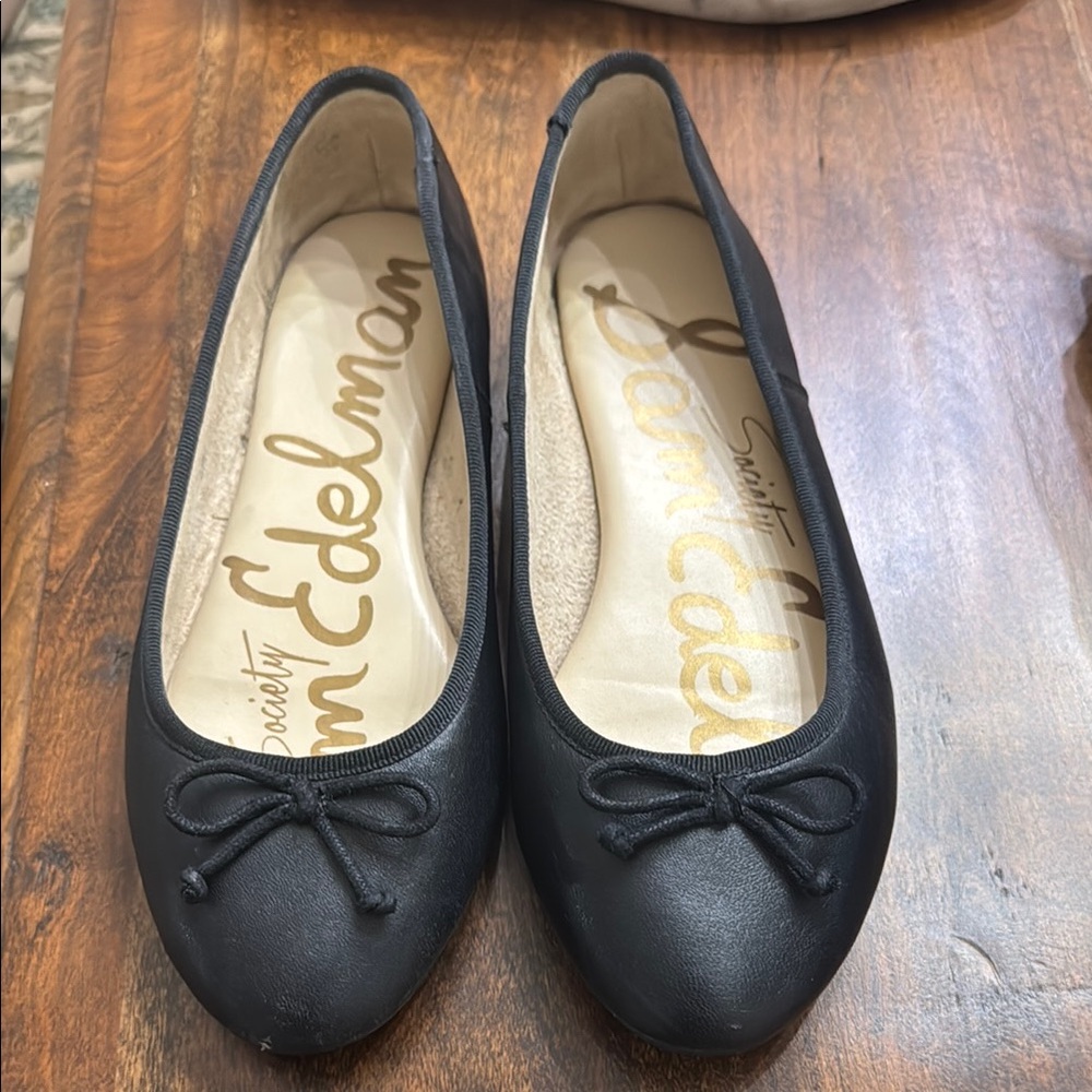Sam Edelman Black Women's Ballet Flats
